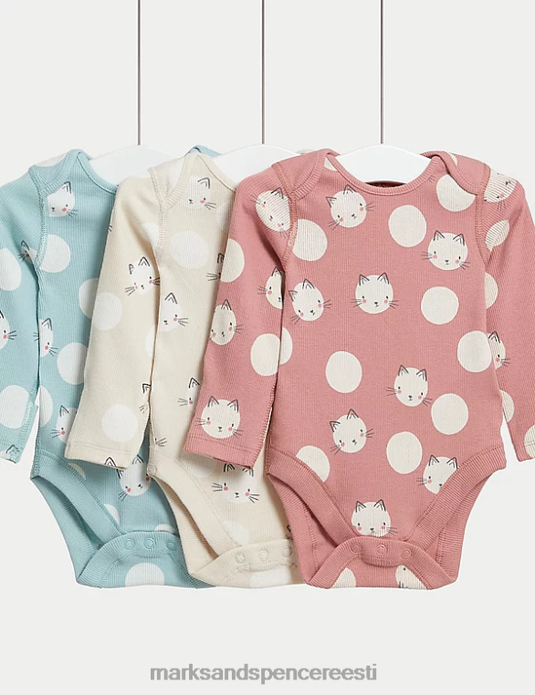 Riietus ee Marks & Spencer beebi 3-osalised puuvillased kassipodid mitu NZTRN7607