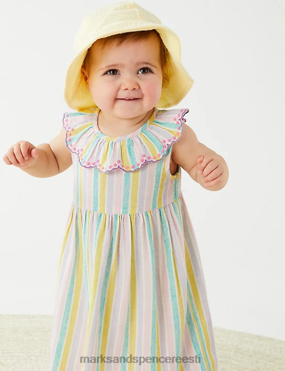 Riietus ee Marks & Spencer beebi triibuline kleit mitu NZTRN7644