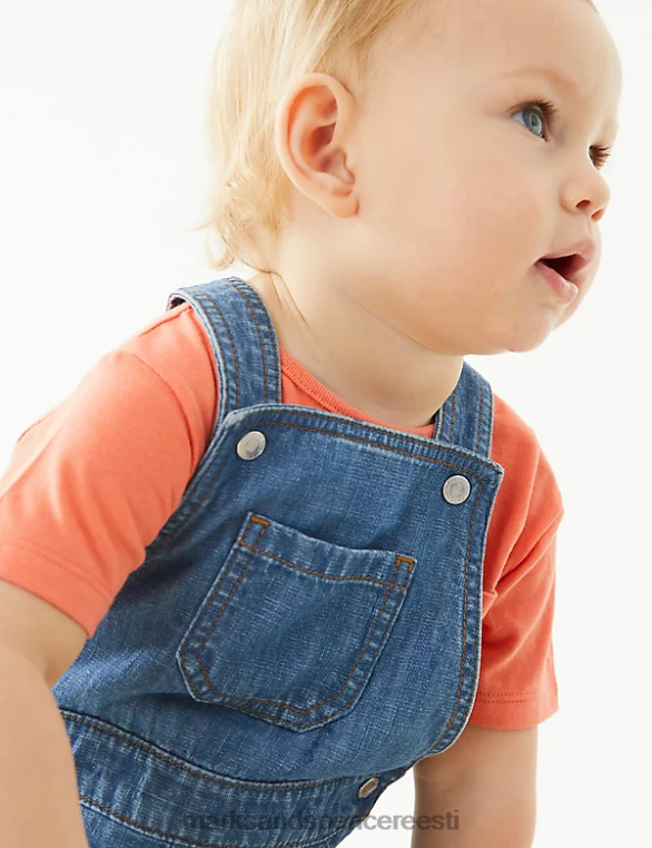 Riietus ee Marks & Spencer beebi bibshort denim NZTRN7760