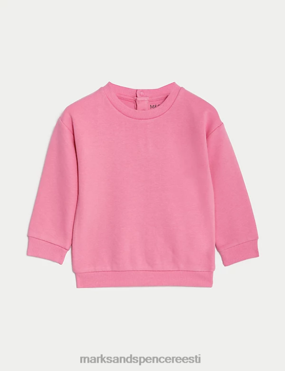 Riietus ee Marks & Spencer beebi 2 tk puuvillarikas riietus roosa NZTRN7612