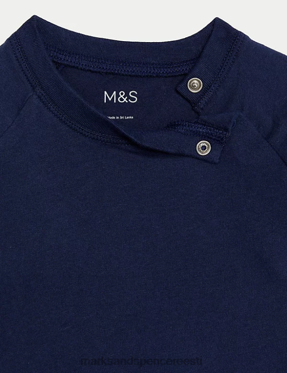 Riietus ee Marks & Spencer beebi 2tk puhtast puuvillast komplekt Calico segu NZTRN7402