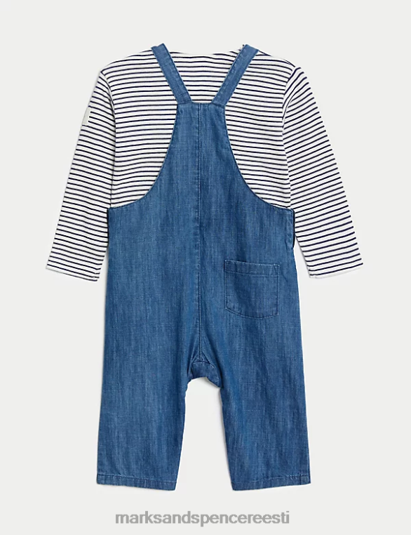 Riietus ee Marks & Spencer beebi 2tk puhtast puuvillast peetri küüliku komplekt denim NZTRN7336