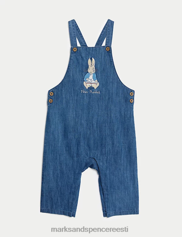 Riietus ee Marks & Spencer beebi 2tk puhtast puuvillast peetri küüliku komplekt denim NZTRN7336