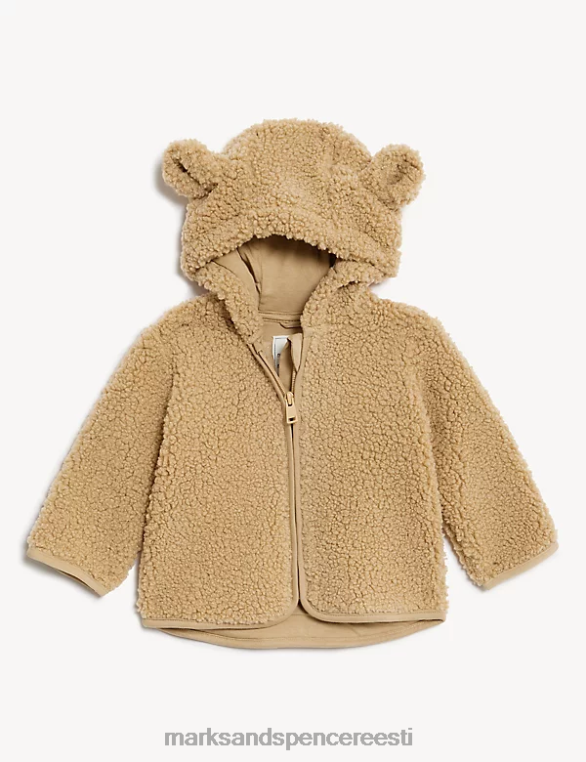 Riietus ee Marks & Spencer beebi borg kapuutsiga jope naarits NZTRN7264