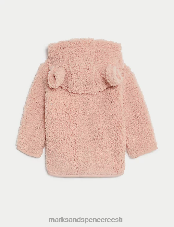 Riietus ee Marks & Spencer beebi kapuutsiga jope roosa NZTRN7641