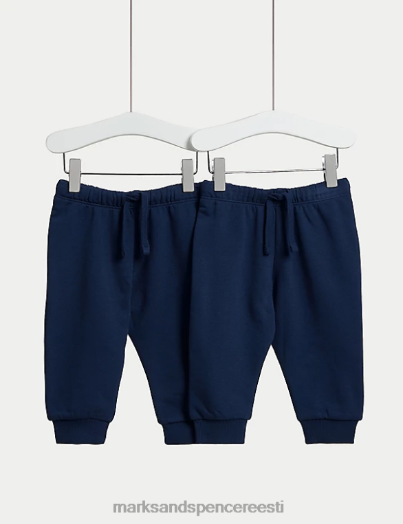 Riietus ee Marks & Spencer beebi 2 tk puuvillased sörkijad merevägi NZTRN7250