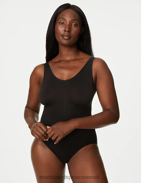 pesu ee Marks & Spencer unisex valgusjuhtimisega õmblusteta vormiv korpus must NZTRN4463