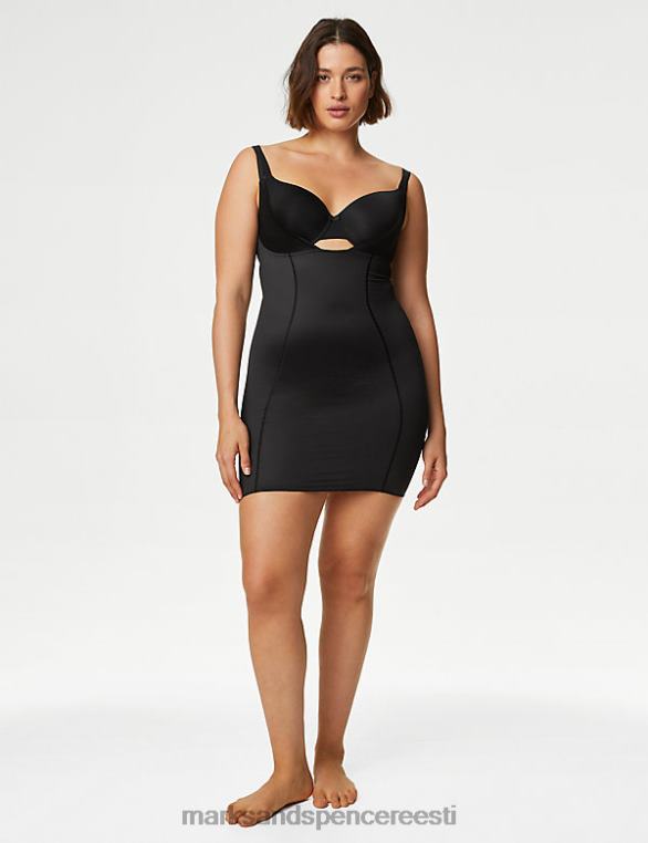 pesu ee Marks & Spencer unisex keha määratleda kindla kontrolli kujundav libisemine must NZTRN4090