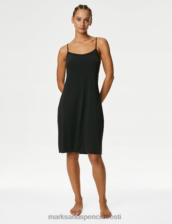 pesu ee Marks & Spencer unisex lahe mugavus täielik libisemine must NZTRN3832