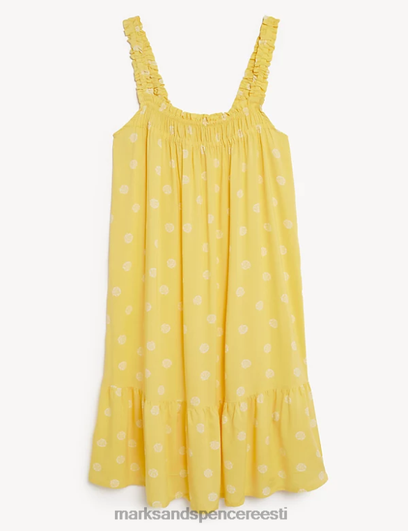 pesu ee Marks & Spencer unisex kootud koorega keemia kollane NZTRN3445