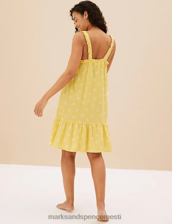 pesu ee Marks & Spencer unisex kootud koorega keemia kollane NZTRN3445