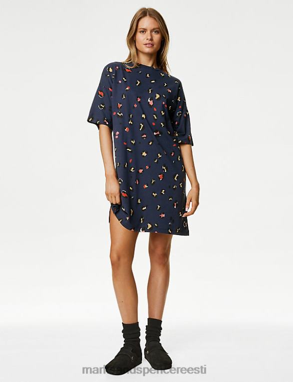 pesu ee Marks & Spencer unisex loomamustriga öösärk mereväe segu NZTRN3355
