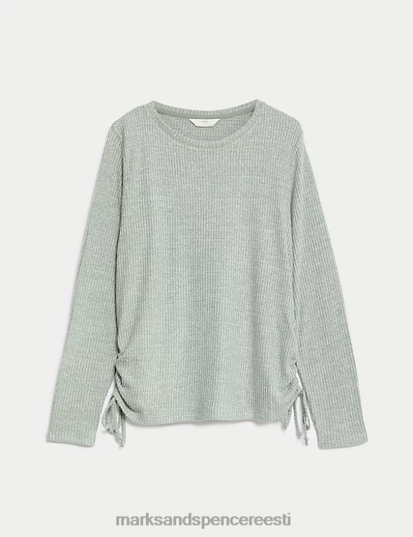pesu ee Marks & Spencer unisex vahvliga pidžaama topp tolmune roheline NZTRN3510