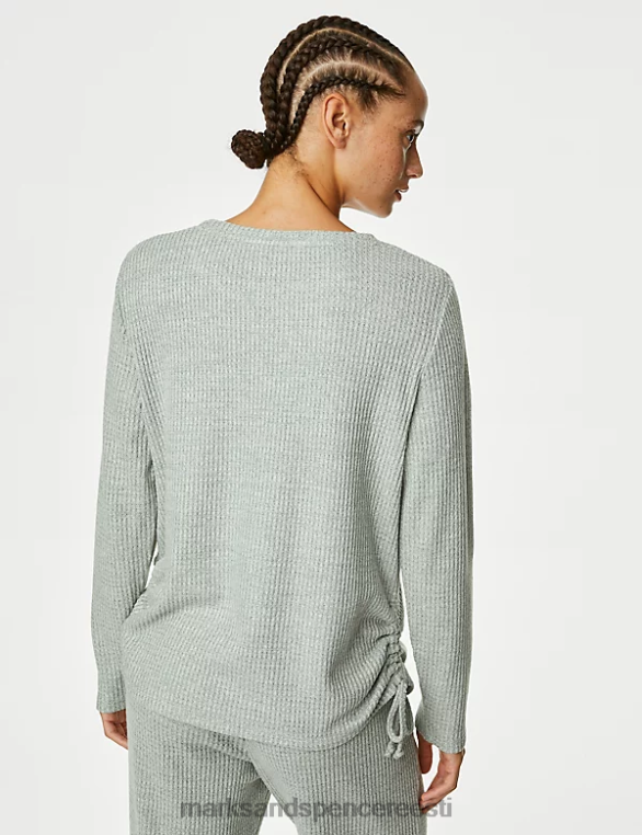 pesu ee Marks & Spencer unisex vahvliga pidžaama topp tolmune roheline NZTRN3510