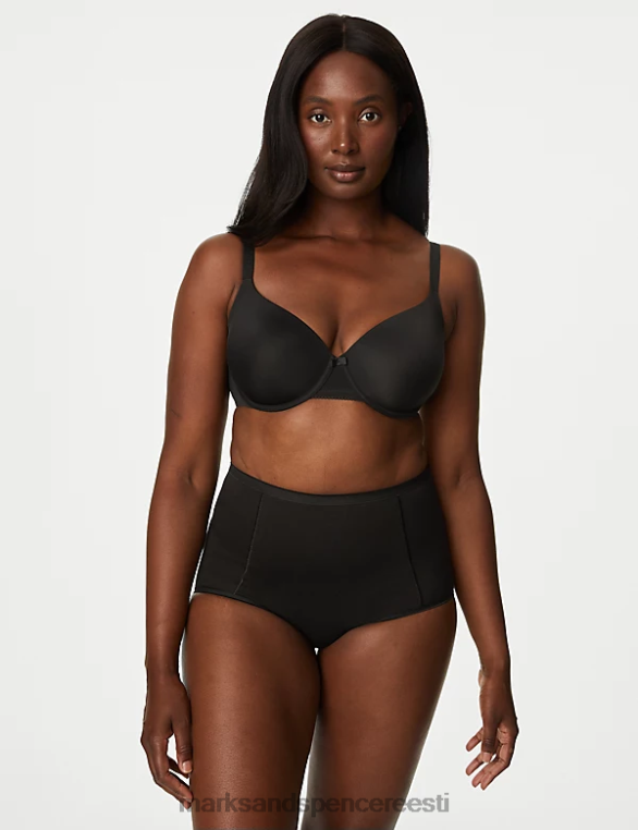 pesu ee Marks & Spencer unisex 2pk firmakontrolli täispüksid must NZTRN4120