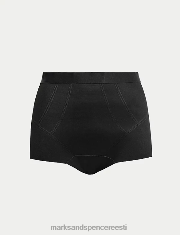 pesu ee Marks & Spencer unisex kõhukontrolli magicwear täispüksid must NZTRN3843