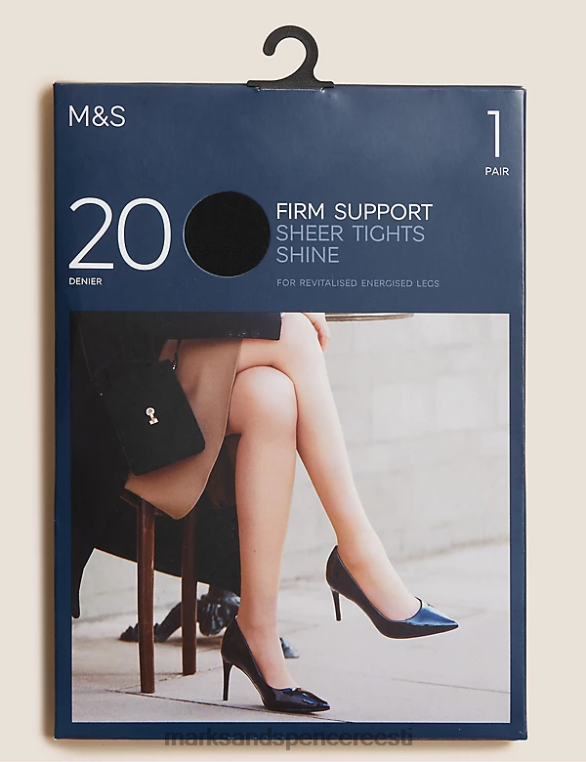 pesu ee Marks & Spencer unisex 20 denjee tugevad tugisukkpüksid must NZTRN4422