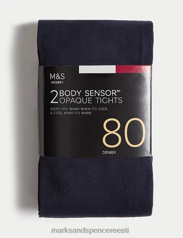 pesu ee Marks & Spencer unisex 2pk 80 denjee kehasensoriga sukkpüksid merevägi NZTRN4944