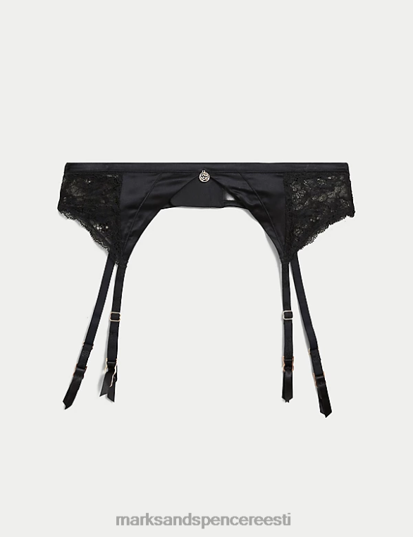 pesu ee Marks & Spencer unisex siidist ja pitsist traksid must NZTRN3937