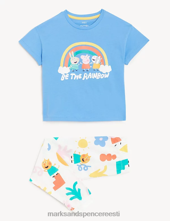 Riietus ee Marks & Spencer unisex peppa sea pidžaama sinine segu NZTRN9343