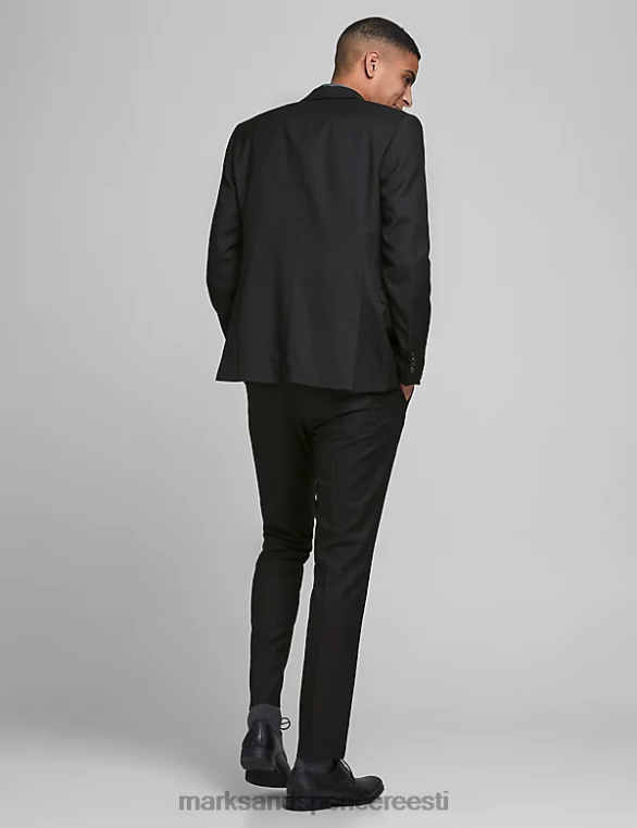 Riietus ee Marks & Spencer unisex kohandatud istuvusega bleiser must NZTRN6203
