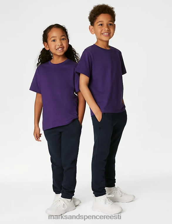 Riietus ee Marks & Spencer unisex 2pk tavalised koolis jooksjad merevägi NZTRN3590