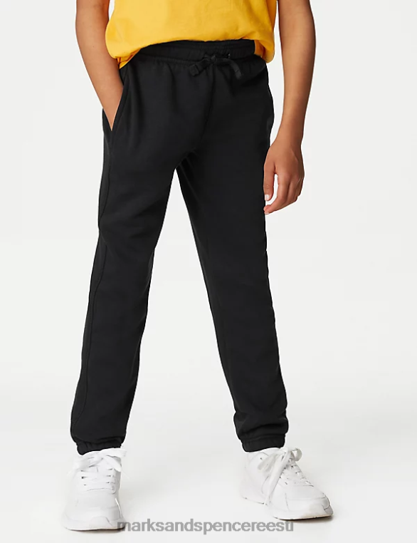 Riietus ee Marks & Spencer unisex 2pk tavalised koolis jooksjad must NZTRN3295