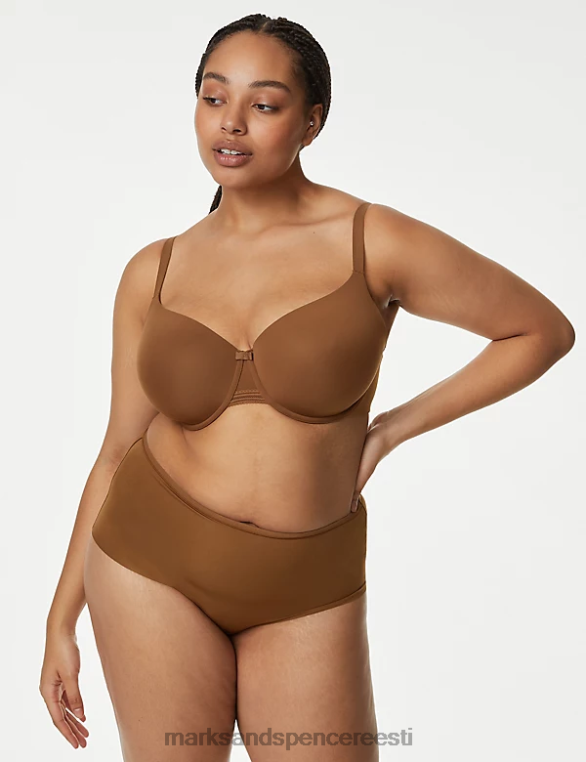 Riietus ee Marks & Spencer unisex 3pk flexifit no vpl kõrged lühikesed püksid topaas NZTRN3927