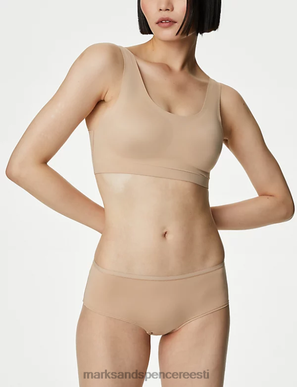 Riietus ee Marks & Spencer unisex 5pk no vpl mikrokiust madala tõusuga lühikesed püksid roosa kvarts NZTRN4467