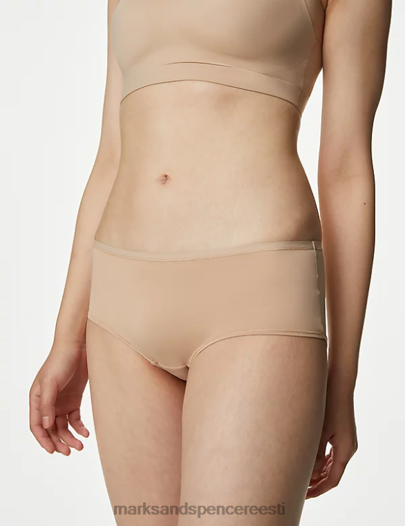 Riietus ee Marks & Spencer unisex 5pk no vpl mikrokiust madala tõusuga lühikesed püksid roosa kvarts NZTRN4467