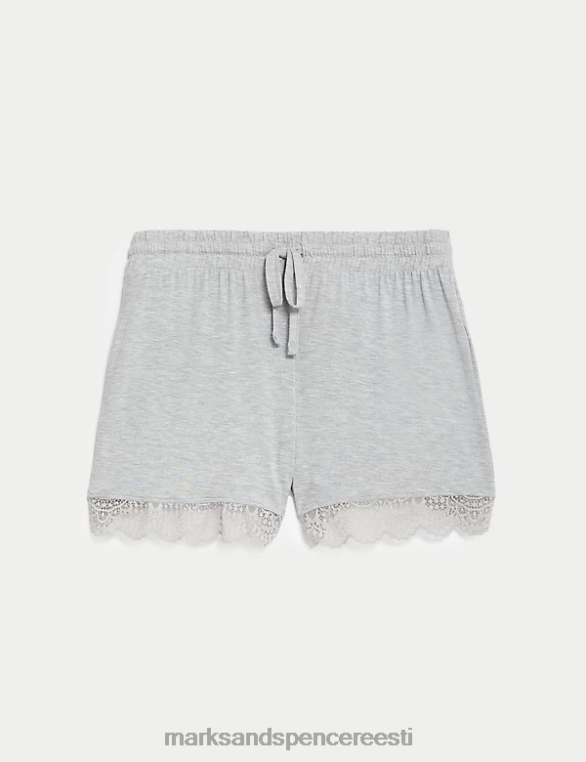 Riietus ee Marks & Spencer unisex kehaga pehme pitsiga pidžaamapüksid hall NZTRN3345
