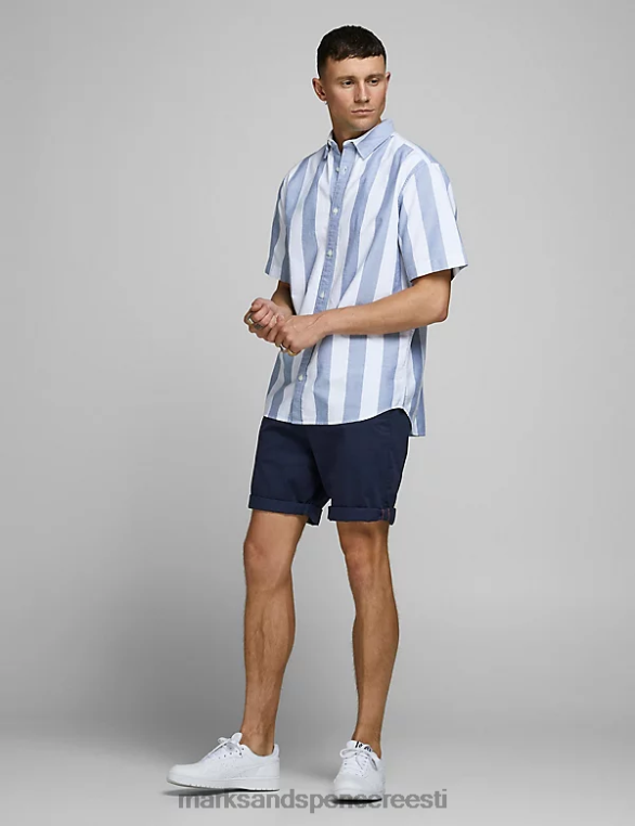 Riietus ee Marks & Spencer unisex tavalised chino lühikesed püksid merevägi NZTRN6689