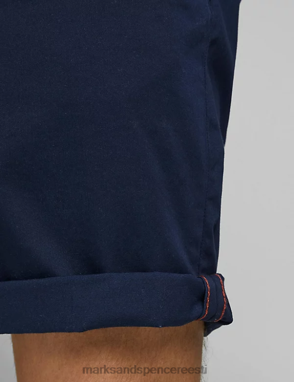 Riietus ee Marks & Spencer unisex tavalised chino lühikesed püksid merevägi NZTRN6689