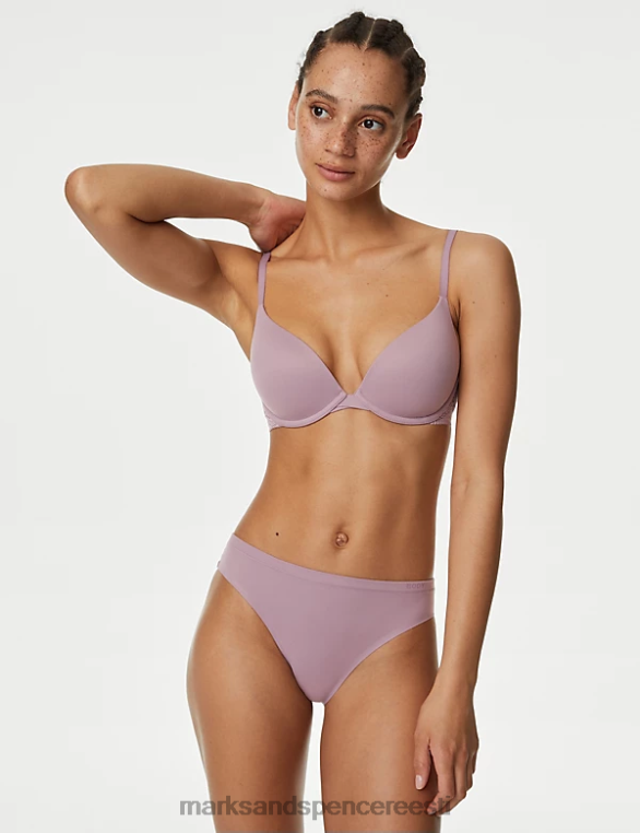 Riietus ee Marks & Spencer unisex 3-osalised pehmed kõrge säärega püksid tolmune sirel NZTRN4372