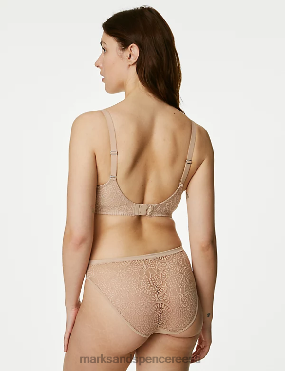 Riietus ee Marks & Spencer unisex 3-osalised pehmed kõrge säärega püksid tume vaarikas NZTRN4373