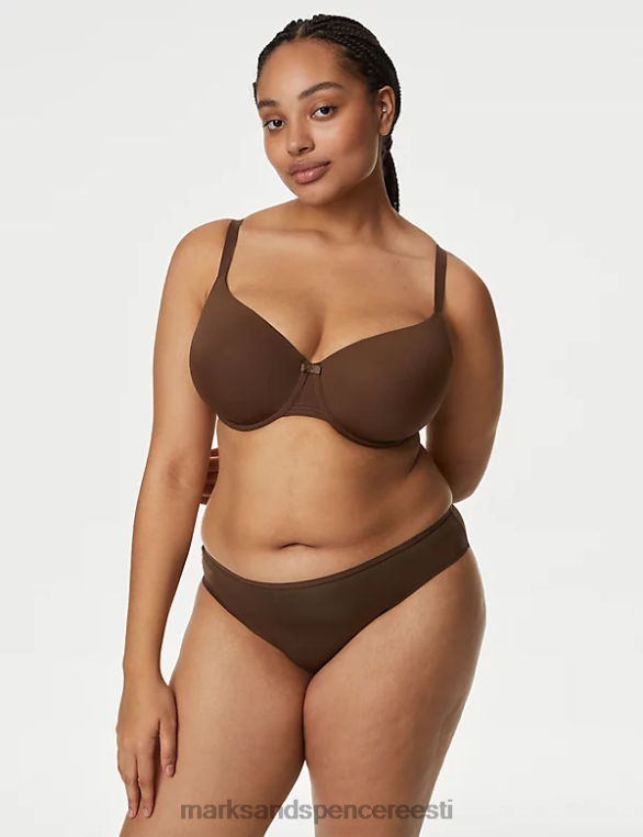 Riietus ee Marks & Spencer unisex 3pk no vpl flexifit brasiilia püksid rikas kvarts NZTRN3952