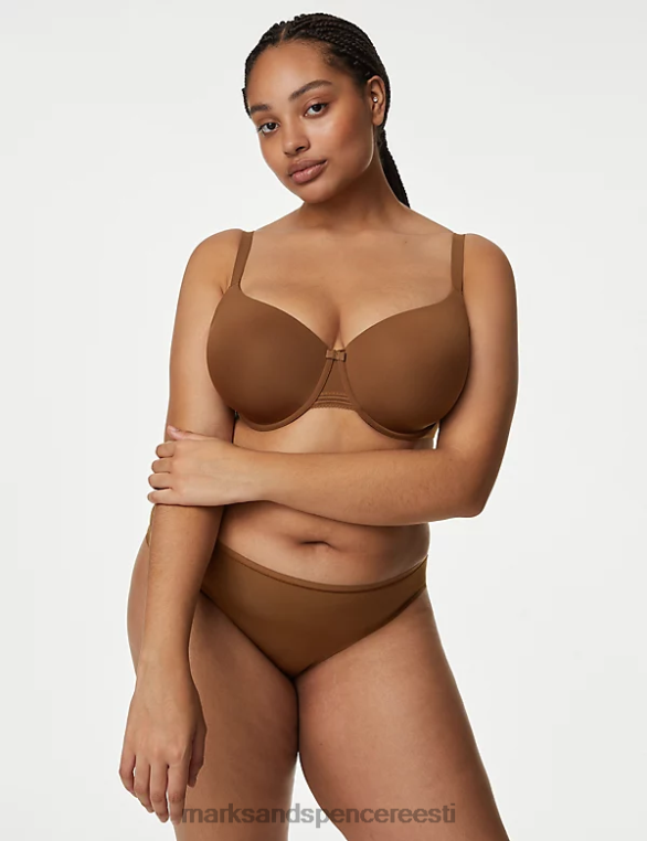 Riietus ee Marks & Spencer unisex 3pk no vpl flexifit brasiilia püksid topaas NZTRN3696