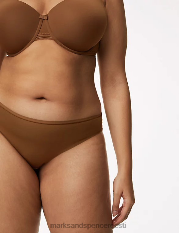 Riietus ee Marks & Spencer unisex 3pk no vpl flexifit brasiilia püksid topaas NZTRN3696