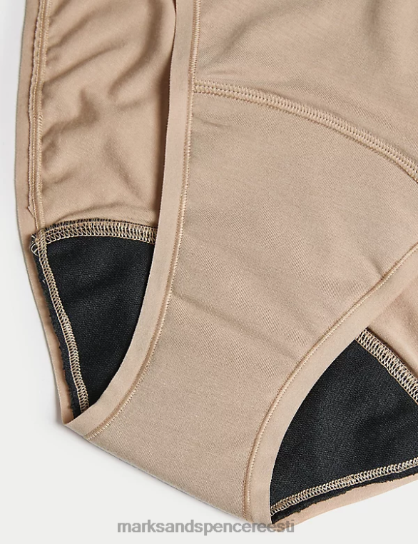Riietus ee Marks & Spencer unisex 3pk suure imavusega perioodi kõrged püksid roosa kvarts NZTRN4460