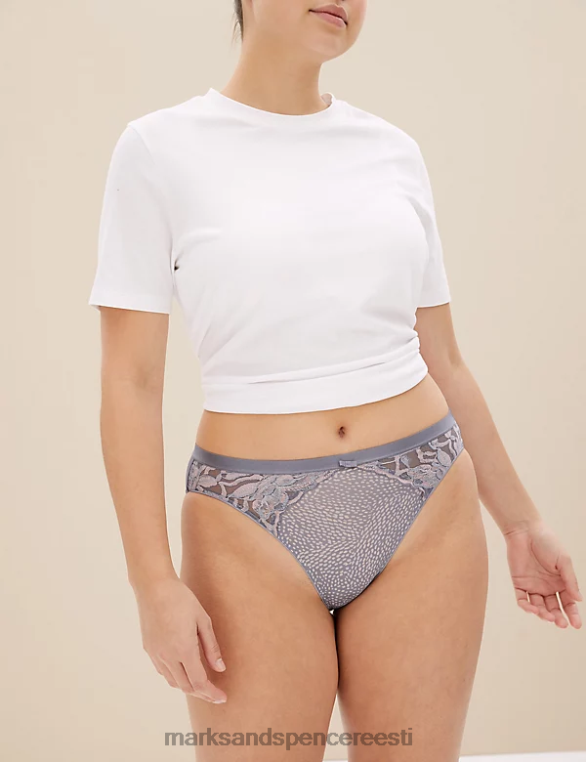 Riietus ee Marks & Spencer unisex 3pk wildblooms kõrge säärega püksid keskhall NZTRN4018