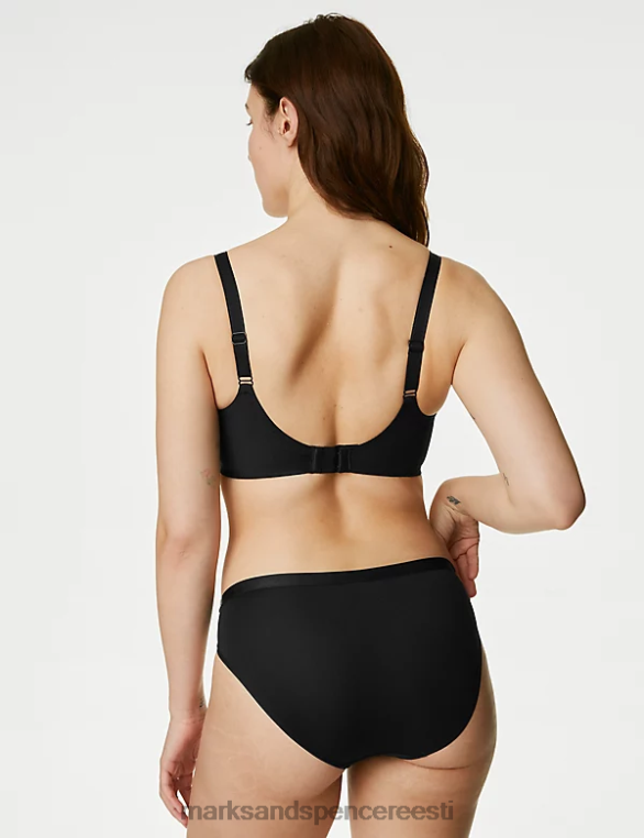 Riietus ee Marks & Spencer unisex 3pk wildblooms kõrge säärega püksid must NZTRN3723