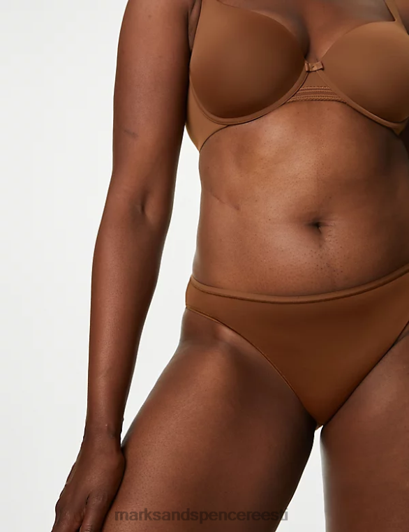 Riietus ee Marks & Spencer unisex 5pk no vpl mikrokiust kõrge sääre püksid topaas NZTRN3689