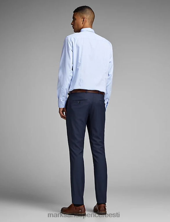 Riietus ee Marks & Spencer unisex kohandatud istuvusega püksid merevägi NZTRN6215