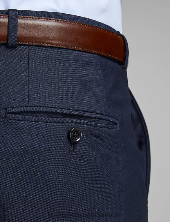 Riietus ee Marks & Spencer unisex kohandatud istuvusega püksid merevägi NZTRN6215