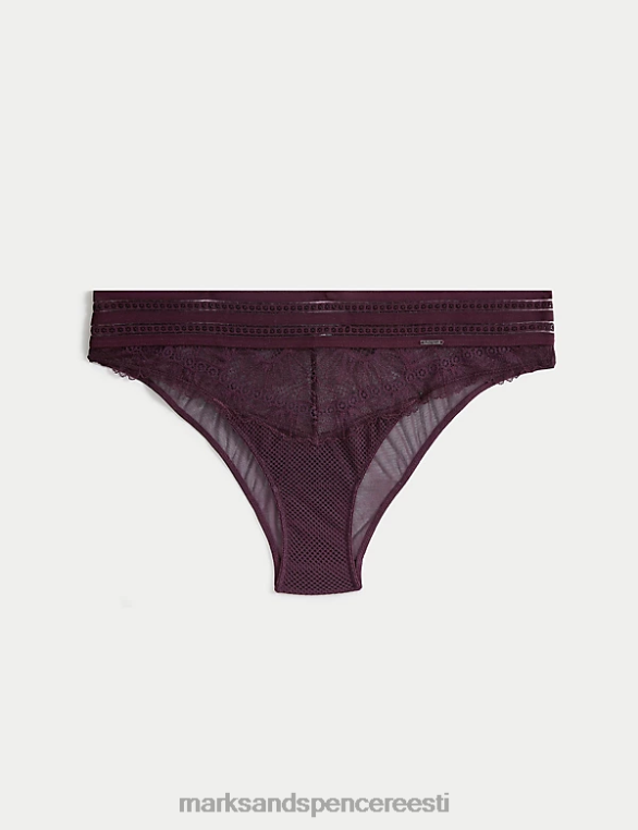 Riietus ee Marks & Spencer unisex marseille brasiilia püksid tumelilla NZTRN4118