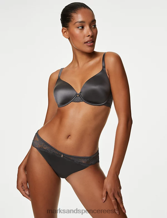 Riietus ee Marks & Spencer unisex silumine no vpl brasiilia püksid hall NZTRN4434