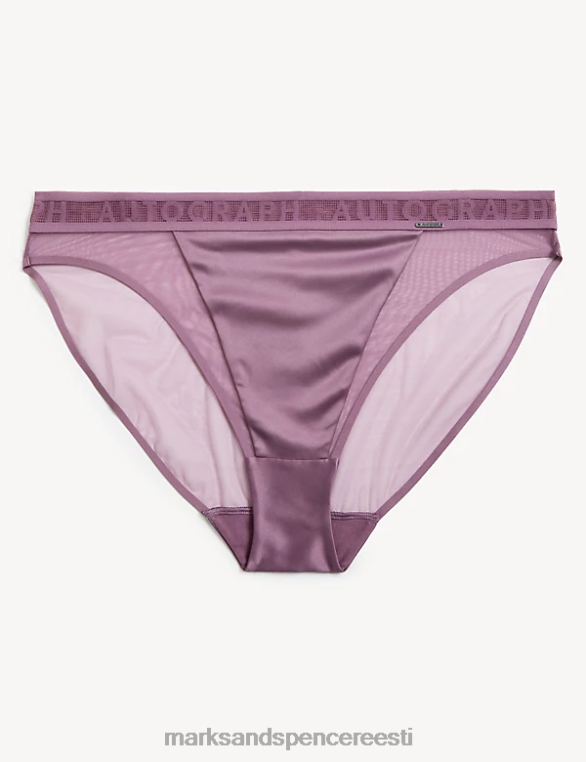 Riietus ee Marks & Spencer unisex tivoli võrgust kõrged püksid tolmune lillakas NZTRN4721