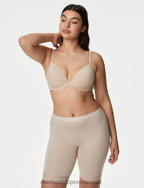 Riietus ee Marks & Spencer unisex 3-osalised juhtmega sukelduvad T-särgi rinnahoidjad opaliini segu NZTRN3784