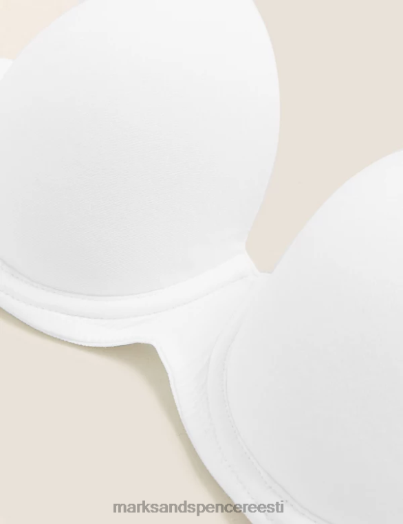 Riietus ee Marks & Spencer unisex 3pk juhtmega täistassiga T-särgi rinnahoidjad opaliini segu NZTRN5