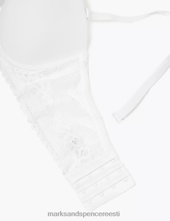Riietus ee Marks & Spencer unisex Body pehme polsterdatud rihmadeta rinnahoidja valge NZTRN4229